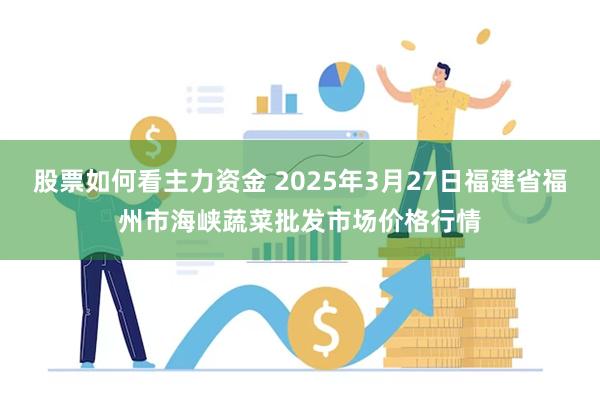 股票如何看主力资金 2025年3月27日福建省福州市海峡蔬菜批发市场价格行情
