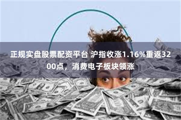 正规实盘股票配资平台 沪指收涨1.16%重返3200点，消费电子板块领涨