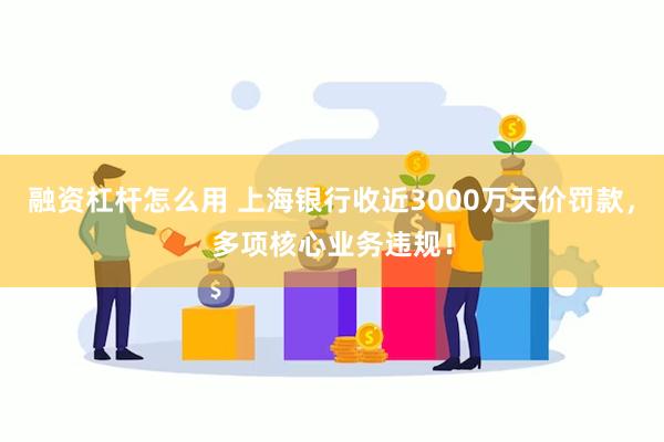 融资杠杆怎么用 上海银行收近3000万天价罚款，多项核心业务违规！