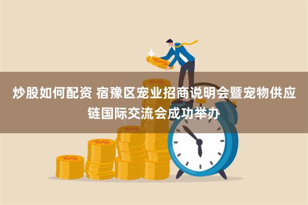 炒股如何配资 宿豫区宠业招商说明会暨宠物供应链国际交流会成功举办