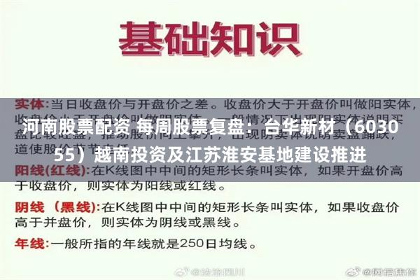 河南股票配资 每周股票复盘：台华新材（603055）越南投资及江苏淮安基地建设推进