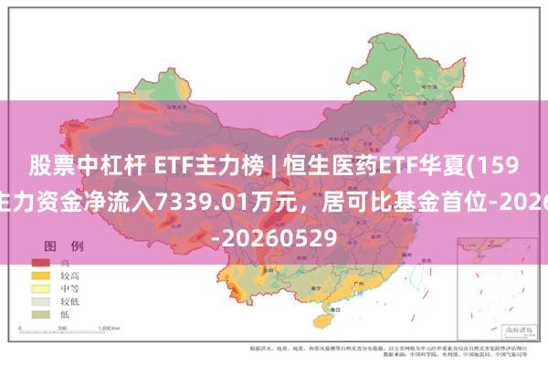 股票中杠杆 ETF主力榜 | 恒生医药ETF华夏(159892)主力资金净流入7339.01万元,居可比基金首位-20260529