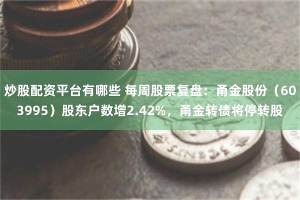 炒股配资平台有哪些 每周股票复盘：甬金股份（603995）股东户数增2.42%，甬金转债将停转股