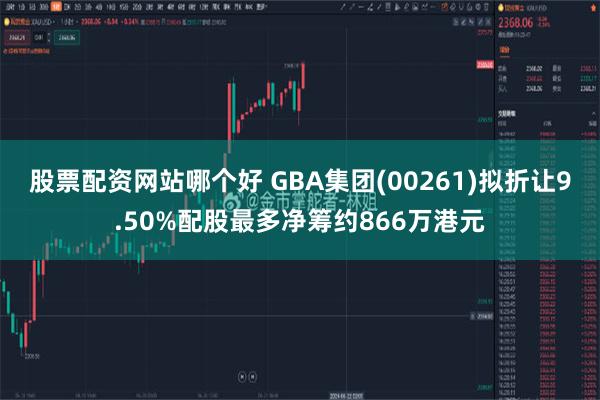 股票配资网站哪个好 GBA集团(00261)拟折让9.50%配股最多净筹约866万港元