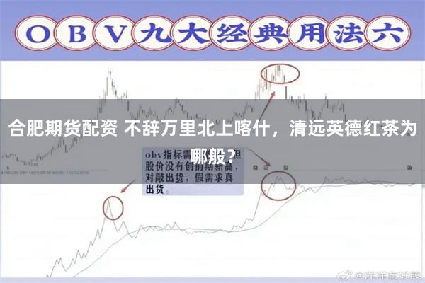 合肥期货配资 不辞万里北上喀什，清远英德红茶为哪般？