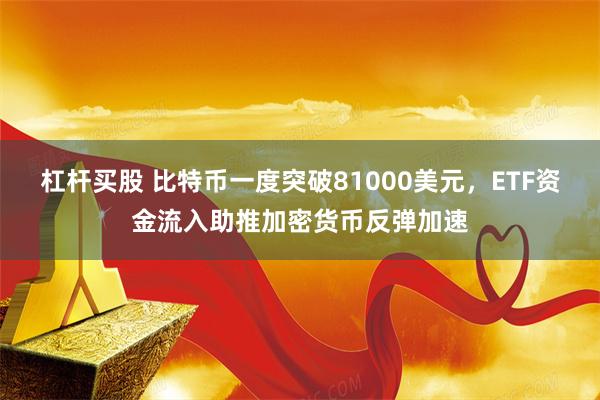 杠杆买股 比特币一度突破81000美元，ETF资金流入助推加密货币反弹加速