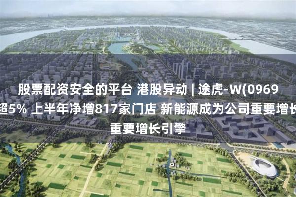 股票配资安全的平台 港股异动 | 途虎-W(09690)涨超5% 上半年净增817家门店 新能源成为公司重要增长引擎