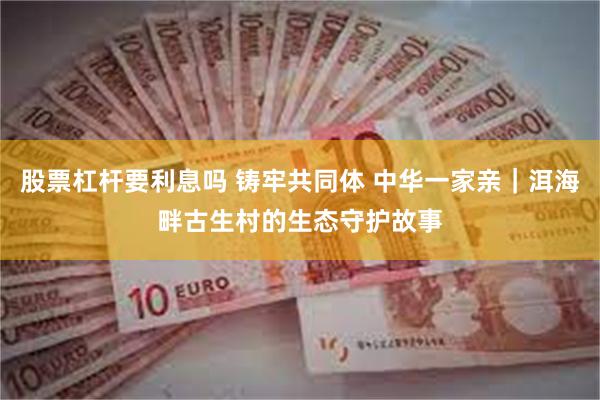 股票杠杆要利息吗 铸牢共同体 中华一家亲｜洱海畔古生村的生态守护故事